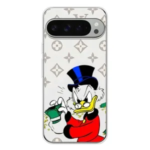 Чехлы для Google Pixel 9 Pro XL - Скрудж МакДак Louis Vuitton (PREMIUMPrint) (Баксы Скрудж)