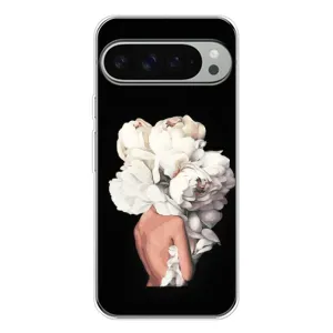 Чехлы (ART) Цветы на Google Pixel 9 Pro XL (VPrint) (Білі квіти)