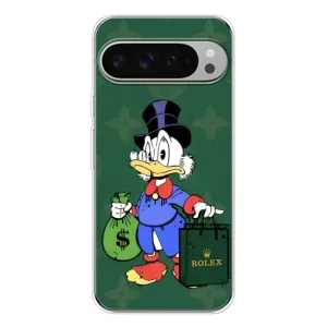 Чехлы для Google Pixel 9 Pro XL - Скрудж МакДак Louis Vuitton (PREMIUMPrint) (Богатая Утка)