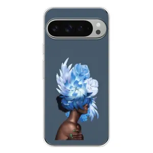 Чехлы (ART) Цветы на Google Pixel 9 Pro XL (VPrint) (Квіти на голові)