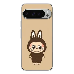 Чохол з Лабубу на Google Pixel 9 Pro XL (Bored Ape в червоному)