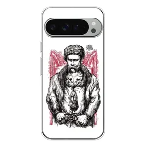 Чохли для Google Pixel 9 Pro XL с принтом Тараса Шевченко (AlphaPrint) (Козак Шевченко)
