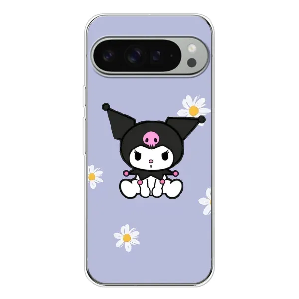 Чехол с принтом «Куроми в цветах» для Google Pixel 9 Pro XL Чехол с принтом «Куроми в цветах» для Google Pixel 9 Pro XL