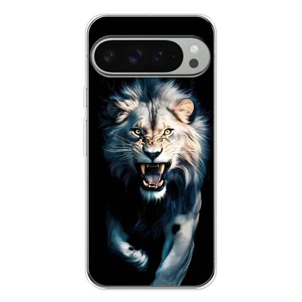 Чехол с принтом «Лев в темноте» для Google Pixel 9 Pro XL Чехол с принтом «Лев в темноте» для Google Pixel 9 Pro XL