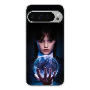 Чехол с дизайном Венздей 2 на Google Pixel 9 Pro XL (Магическая сфера Уэнздей)