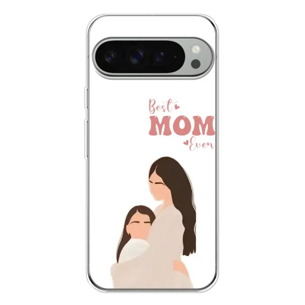 Чехол с принтом «Мама и дочка» для Google Pixel 9 Pro XL