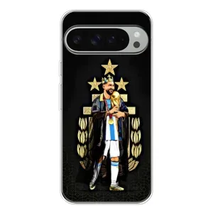 Чохли для Google Pixel 9 Pro XL (Leo чемпіон) (AlphaPrint) (Мессі Король)