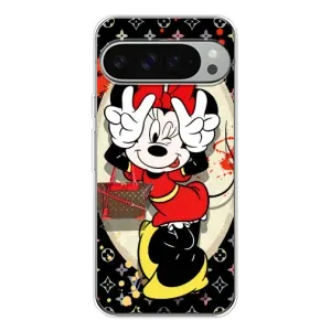 Чехол Disney Mouse Google Pixel 9 Pro XL (PREMIUMPrint) (Минни peace)