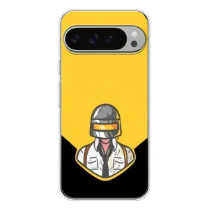 Чеjхол PUBG для Піксель 9 Про ХЛ (AlphaPrint) (Пабг в шоломі)