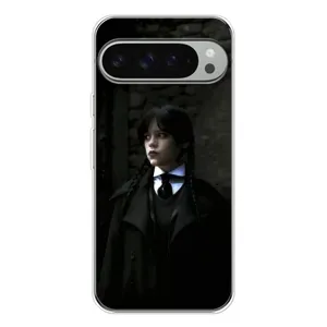 Чехол с дизайном Венздей 2 на Google Pixel 9 Pro XL (Темный стиль Уэнздей)