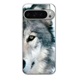 Чехлы с картинками животных Google Pixel 9 Pro XL (Волк)