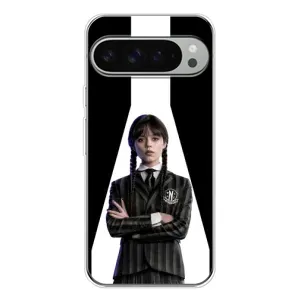 Чехлы Венсдей на Google Pixel 9 Pro XL Уэнсдей (AlphaPrint) (W-Wednesday)