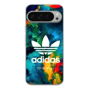Чохли Адидас для Google Pixel 9 Pro XL (AlphaPrint) (Яскравий Адідас)