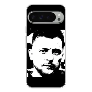 Чохол для Google Pixel 9 Pro XL (AlphaPrint - с принтом Зеленського)