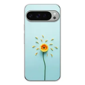 Чохли з квітами для Google Pixel 9 Pro XL (VPrint) (Жовта квітка)