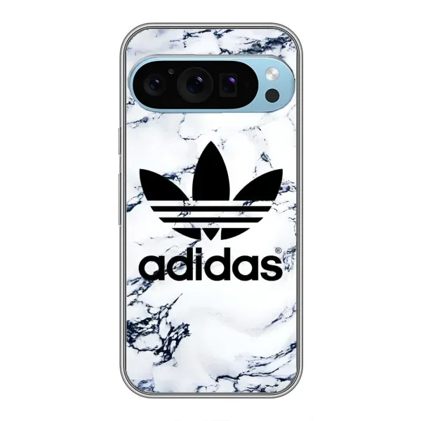 Чохол з принтом «Адідас на мраморі» для Google Pixel 9 Pro