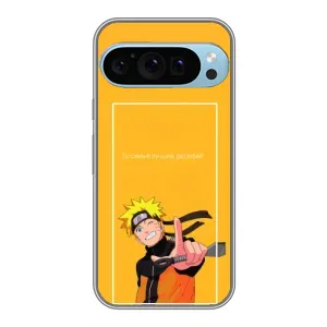 Чохол з принтом «Аніме Наруто» для Google Pixel 9 Pro