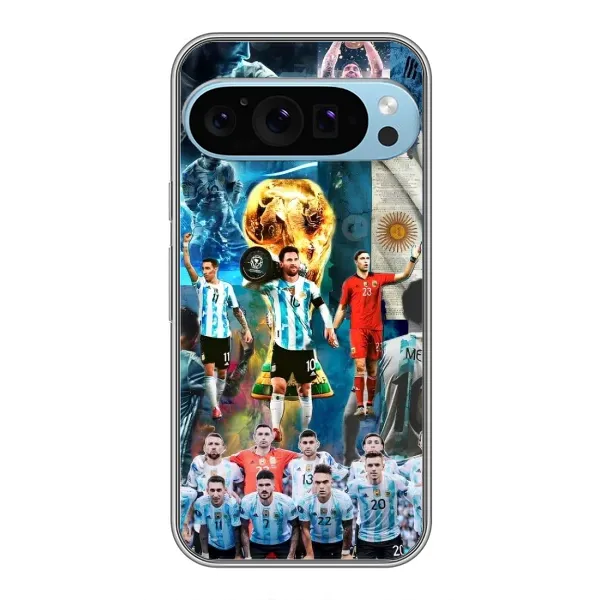 Чехол с принтом «Аргентина Месси» для Google Pixel 9 Pro Чехол с принтом «Аргентина Месси» для Google Pixel 9 Pro