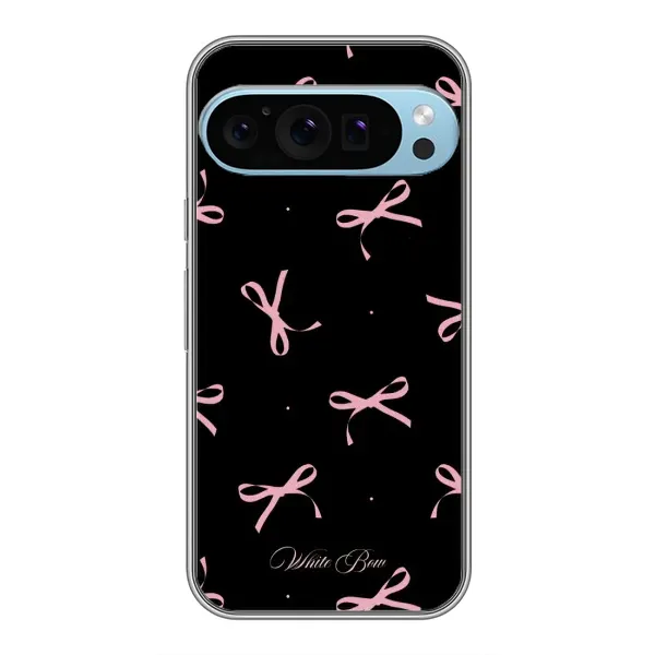 Чехол с принтом «Банты на черном» для Google Pixel 9 Pro Чехол с принтом «Банты на черном» для Google Pixel 9 Pro