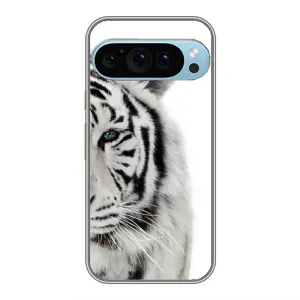 Чохли з картинкою животних Google Pixel 9 Pro (Білий Тигр)