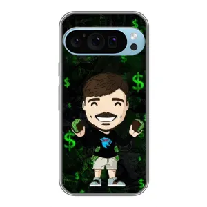 Чохол з принтом «Блогер Beast» для Google Pixel 9 Pro