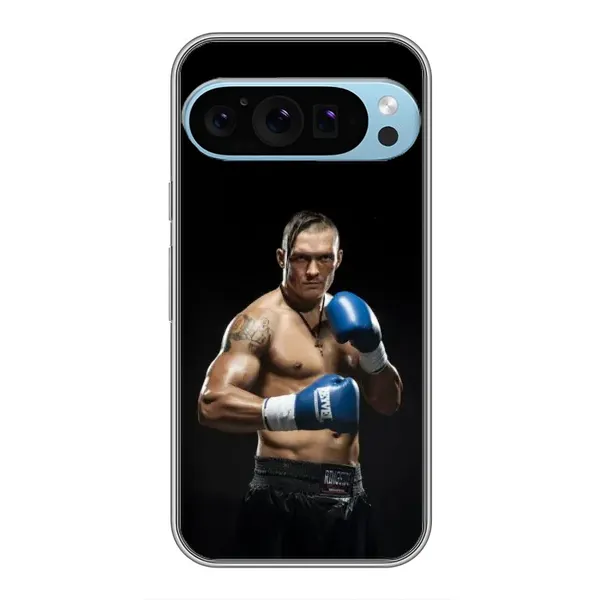 Чехол с принтом «Боксер Усик» для Google Pixel 9 Pro