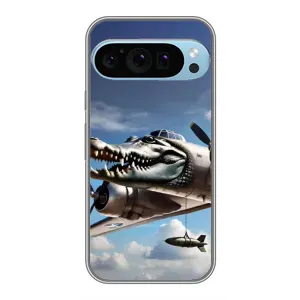 Чохол з принтом «Бомбардіро крокоділо» для Google Pixel 9 Pro