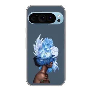 Чехлы (ART) Цветы на Google Pixel 9 Pro (VPrint) (Квіти на голові)