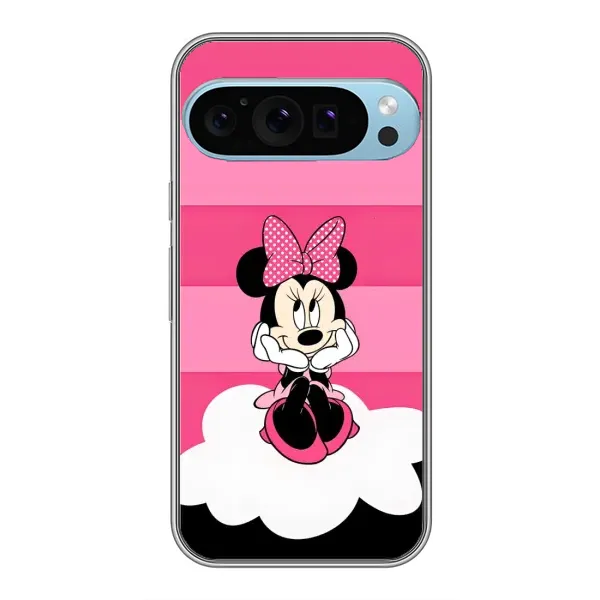 Чохол з принтом «Дівчинка Maus» для Google Pixel 9 Pro