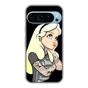 Чохол з принтом «Дівчина в тату» для Google Pixel 9 Pro