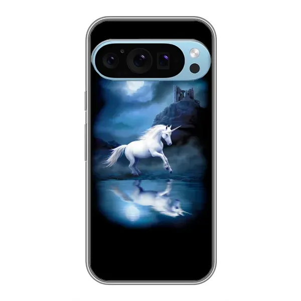 Чехол с принтом «Единорог» для Google Pixel 9 Pro