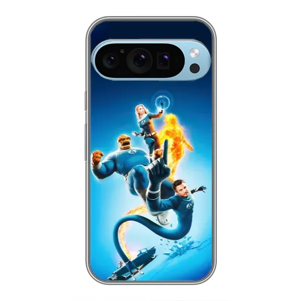 Чехол с принтом «Герои Фантастическая Четверка» для Google Pixel 9 Pro