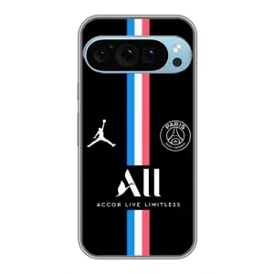 Чохли PSG для Google Pixel 9 Pro (AlphaPrint) (футболка ПСЖ)