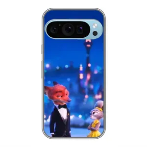 Чохол Зоотрополіс на Google Pixel 9 Pro (Романтичний вечір Зоотрополіс)