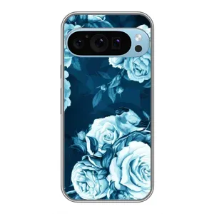 Чехлы (ART) Цветы на Google Pixel 9 Pro (VPrint) (Блактині бутони)