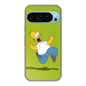 Чjхол з Сімпсонами для Google Pixel 9 Pro (VPrint) (Гомер Сімпсон)