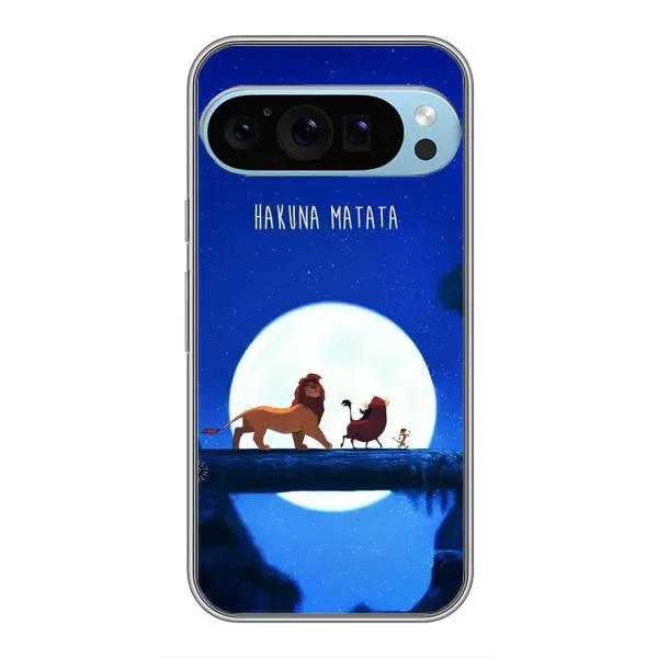 Чохол з принтом «Хакуна Матата» для Google Pixel 9 Pro