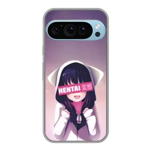 Чохол з принтом «Hentai chan» для Google Pixel 9 Pro