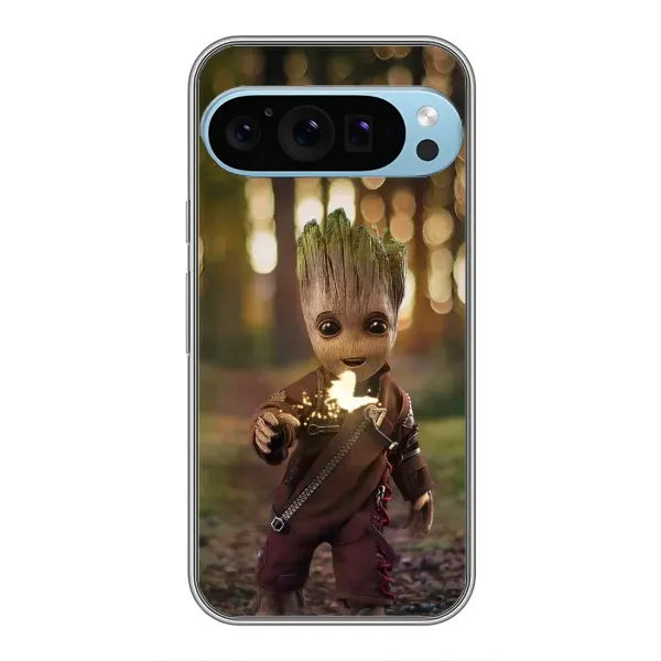 Чехол с принтом «I am Groot» для Google Pixel 9 Pro
