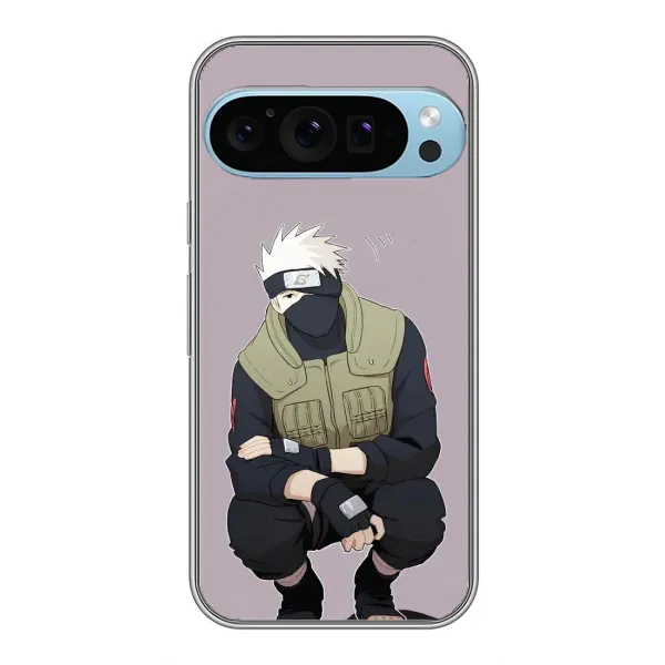 Чохол з принтом «Какаші» для Google Pixel 9 Pro