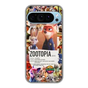 Чохол Зоотрополіс на Google Pixel 9 Pro (Постер Зоотрополіс)