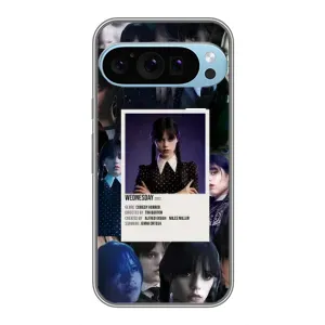 Чохли Венсдей на Google Pixel 9 Pro Уенсдей (AlphaPrint) (колаж Венздей)