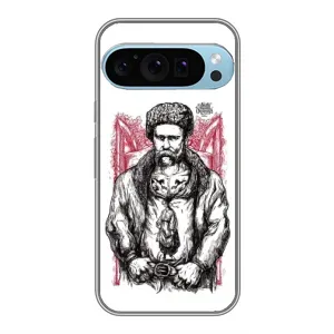 Чохли для Google Pixel 9 Pro с принтом Тараса Шевченко (AlphaPrint) (Козак Шевченко)