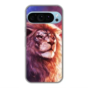 Чехол с принтом «Красочный Лев» для Google Pixel 9 Pro