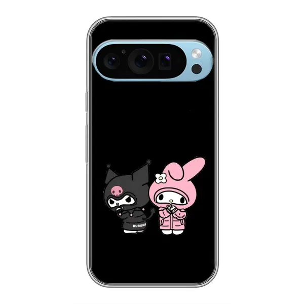 Чехол с принтом «Куроми и Мелоди» для Google Pixel 9 Pro Чехол с принтом «Куроми и Мелоди» для Google Pixel 9 Pro