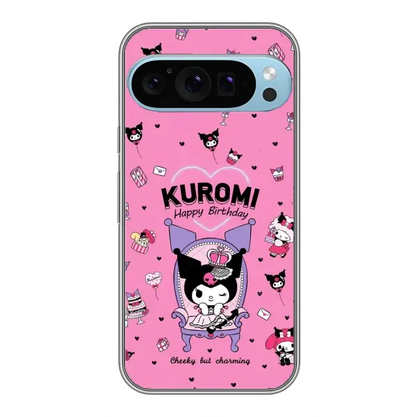 Чехол с принтом «KUROMI» для Google Pixel 9 Pro Чехол с принтом «KUROMI» для Google Pixel 9 Pro