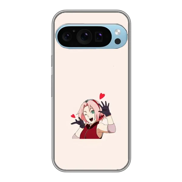 Чохол з принтом «Лайк Сакура» для Google Pixel 9 Pro