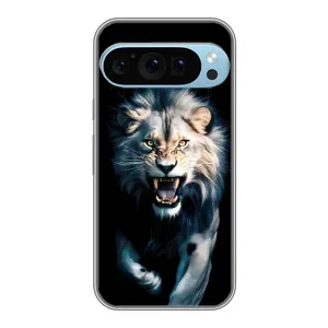 Чохол з принтом «Лев у темряві» для Google Pixel 9 Pro