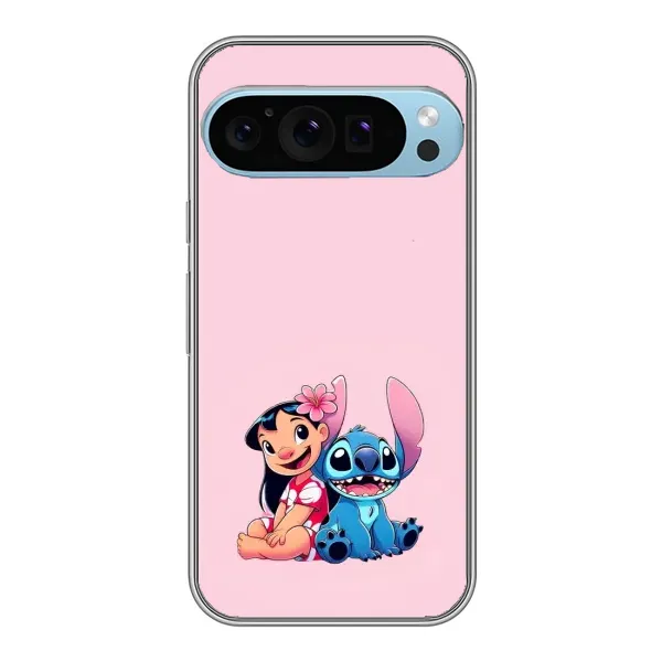 Чохол з принтом «Ліло і Стіч» для Google Pixel 9 Pro Чохол з принтом «Ліло і Стіч» для Google Pixel 9 Pro