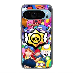 Чехол для Google Pixel 9 Pro Бравл Старс (VPrint)